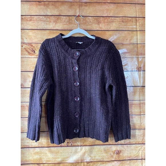Caslon Sweaters - Caslon Fall Button Down Cardigan Wool Blend Size M